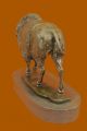 Heiße Guss Unterzeichnet Barye Büffalo Bronze Museumsqualität Meisterwerk Statue Antike Bild 8