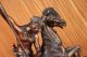 Bronze - Skulptur Signiert Theodor Ureinwohner Amerikanisch Jäger Antike Bild 4