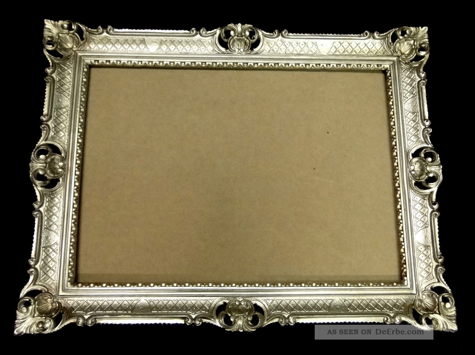 Silberne Bilderrahmen Antik: Zeichnen lernen mit antiken Rahmen