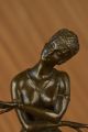Unterzeichnet Aldo Vitaleh Kunst Deko Russischer Tänzer Bronze Skulptur Statue Antike Bild 7