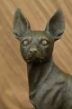 Bronze Skulptur Chihuahua - Hund Haustier Tierkunst Deko Figur Von Barye Abbildung Antike Bild 5