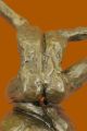 Nackter Mann Statue Rodin Signiert Bronze Figur Abstrakte Kunst Modern Nr Antike Bild 9