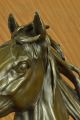 Bronze Skulptur Milo Büste Pferdekopf Art Deco Figur Antike Bild 11