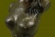 Erotisch Sinnliche Hautfarben Buchse Damen Büste Signiert Bronze Marmorbild Antike Bild 6