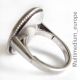 Biedermeier Silber Ring Karneol Gemme Intaglio Kamee Silver Ring Carnelian Schmuck nach Epochen Bild 2