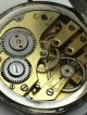 Alpina 800er Silber Taschenuhr Armbanduhr Pocket Watch Für Uhrmacher (646) Taschenuhren Bild 5