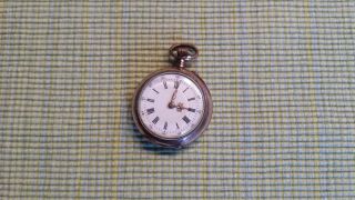 Antike Taschen/ - Armbanduhr Cylindre 10 Rubis Bild
