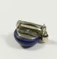 585 Weißgold Clip 0,  15ct Brillant Und Lapis Lazuli Perlenkettenclip Kettenkürzer Schmuck & Accessoires Bild 5
