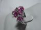 Art_deco 925er Silberring 10x Rosa Turmaline Massiv: 4,  25 Gr.  Design Schmuck nach Epochen Bild 1