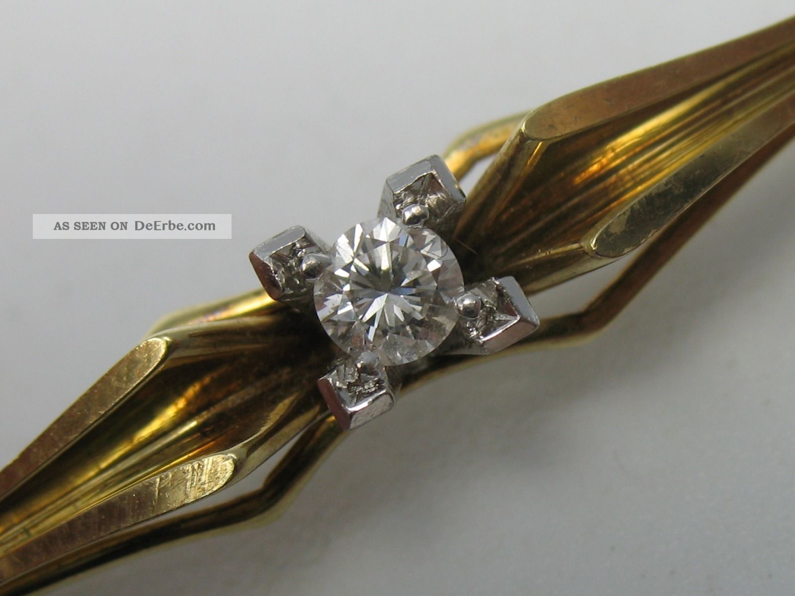 Krawattennadel Pentagramm - Handgefertigt Aus Englischem Zinn