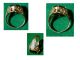 Prachtvoller Antiker Ring 18 K 750 Gold Rubin Gr.  51 Tolles Design Unikat ? Ringe Bild 1