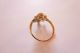 Sehr Exclusiver Prachtvoller Jugendstil Art Nouveau Ring Gold 585 Mit Diamanten Ringe Bild 2