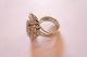 Sehr Exclusiver Prachtvoller Ring W - Gold 585 Große Opaltriplette Und Saphire Ringe Bild 3