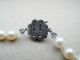 Antikes Perlen - Ketten Collier Kurze Kette,  Verschluss 835 Gepunzt,  Top Ketten Bild 8