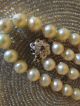 Sehr Hochwertige Barock Perlenkette Collier Weißgoldverschluß 585 Echt Gold Ketten Bild 2