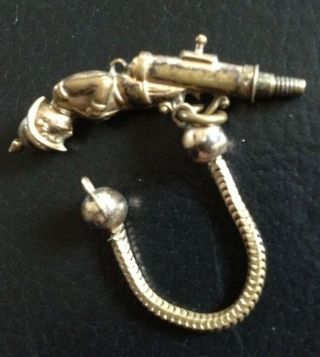 Uhrenschlüssel Schlüssel Für Taschenuhr Pistole Soldat Bild