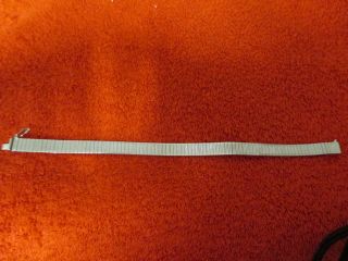 Breites Sterlingsilber - Damen - Armband,  Punziert 925,  16 G Bild