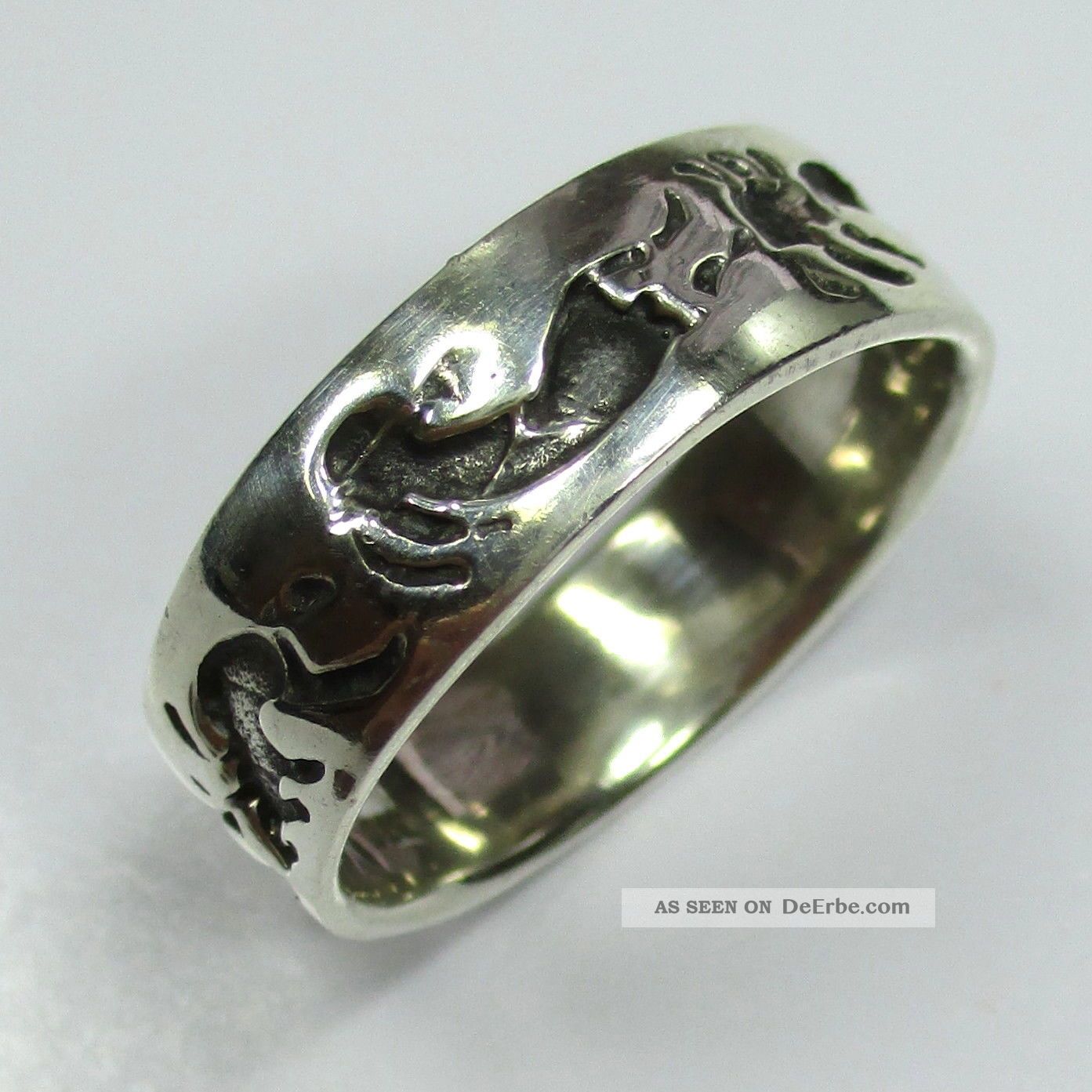 59 - Ring In Indianerschmuck Art Aus 925 Silber - - - Video - 1328 - Ringe Bild
