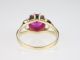 Art Deco 585 Gelb Gold 2 Ct Pink Turmalin Ring,  Unikat,  Antik Ringe Bild 5