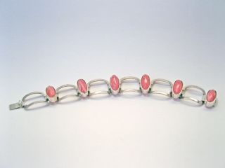 Signiertes 60er Jahre Silber Armband - Signed 1960s Vintage Silver Bracelet Bild