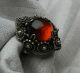 Alter Silberner Ring Mit Cabochon - Stein Silber 800 / 835 Ringe Bild 1