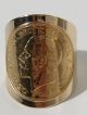 Münzring Antik Sovereign Georg V.  Sammlermünze 1930 916,  6 22 Kt 585 Gold Ringe Bild 2