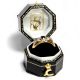 Datiert 1913: 900er Gold Ring Mit Saphir & Diamanten / 21k Sapphire Diamond Ring Ringe Bild 5