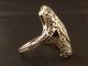 Filigraner Ring - Art Déco - Mit Altschliff - Diamanten,  Emaille - 585er Weißgold Ringe Bild 8