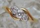 Brillant Ring In Aus 750 Gold Ring Artdeco Schmuck Mit Solitär Diamant Gelb Gold Schmuck nach Epochen Bild 3