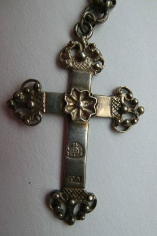 Silbernes Trachtenkreuz Bild