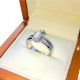 Navette Brillant Ring 1,  89 Carat 750 Weißgold Diamanten Echtschmuck Topwesselton Ringe Bild 5