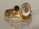 Designer 585 Gelbgold Ring Ringe Bild 1