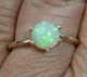 Opal Ring 750 Gg Mit Einem Großem Fantastischem Opal,  Rw 19 - 20 Mm Ringe Bild 1