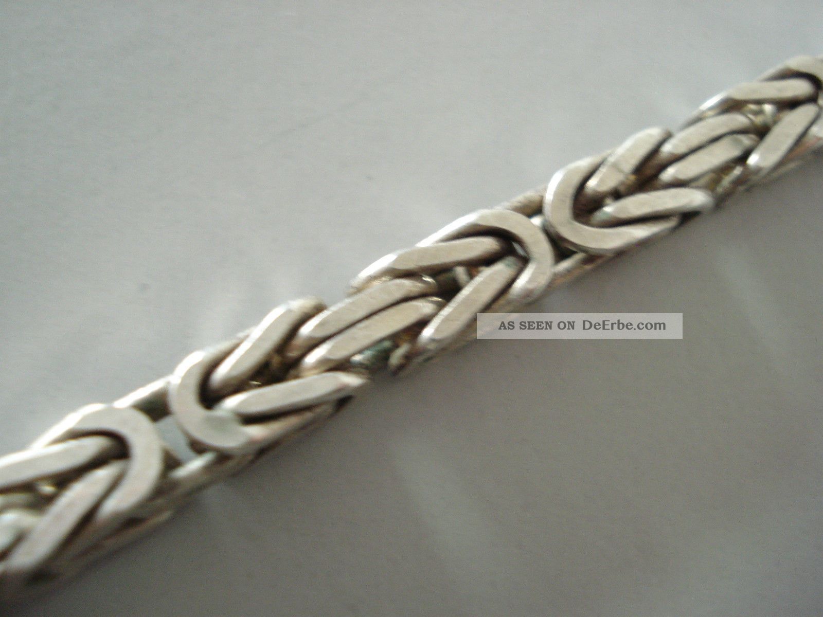 Wunderschne Knigskette 925 Silber Bild