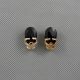 1x Jewelry Ear Cuff Ear Clip Vintage Earrings Ohrschmuck Xj0139 Crystal Skull Schmuck & Accessoires Bild 1