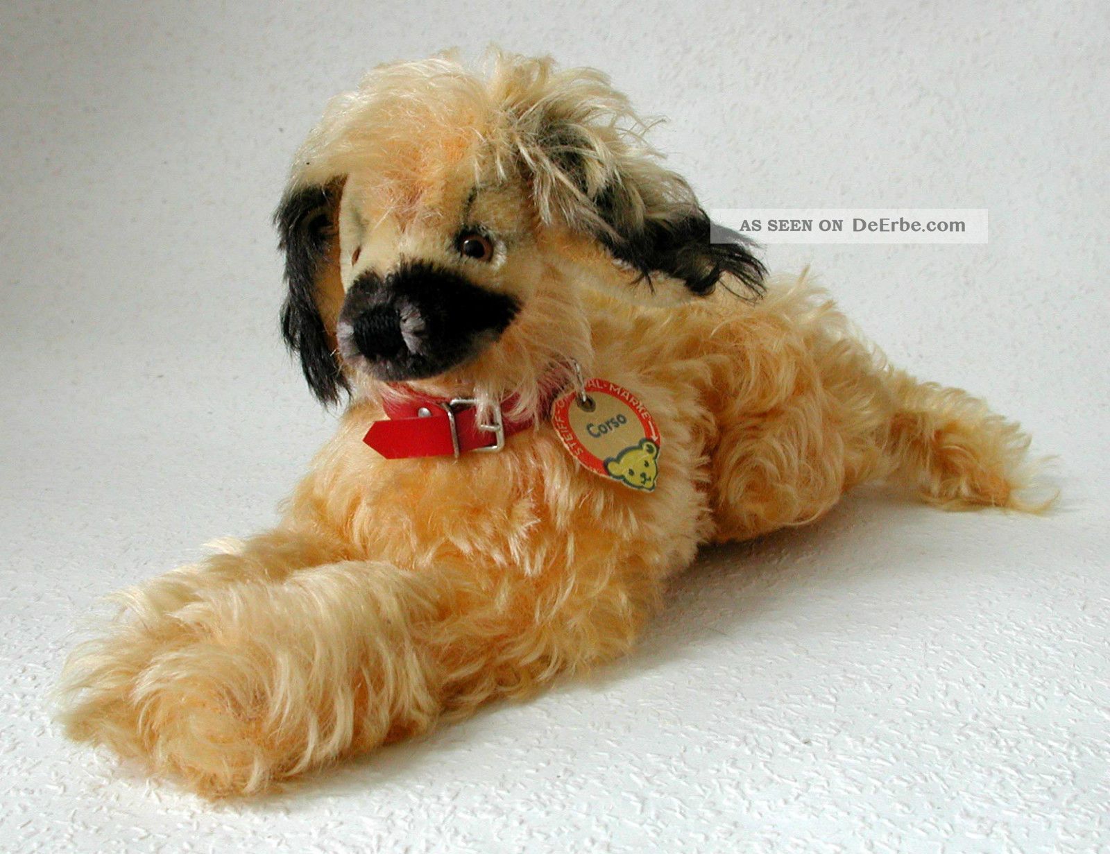 SchÖner Steiff Corso Afghane 2322,  00 Kfs Nur 1966/67 Selten Tiere Bild