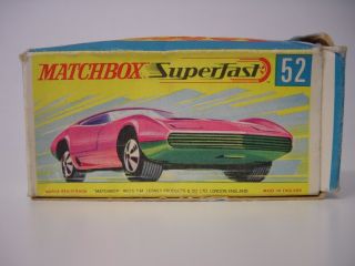 Matchbox Superfast 52 Dodge Charger Mk Ii Ovp Bild