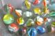 37 Alte Kleine Glasmurmeln,  Marbles,  Klicker Solid Core Antikspielzeug Bild 1