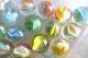 37 Alte Kleine Glasmurmeln,  Marbles,  Klicker Solid Core Antikspielzeug Bild 3