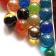 25 Alte Kleine Glasmurmeln,  Marbles,  Klicker Verschiedene Ausführungen Antikspielzeug Bild 2