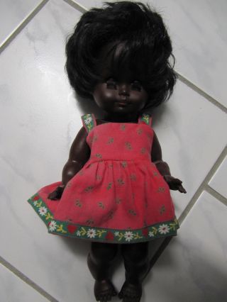 Alte GÖtz - Puppe Dunkelhäutig 70iger Jahre Rarität Bild