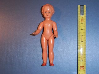 Kleine Alte Puppe Für Puppenhaus Ca.  9,  5 Cm Bild