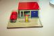 Schuco Express Service 1502 Shell Tankstelle Original, gefertigt 1945-1970 Bild 1