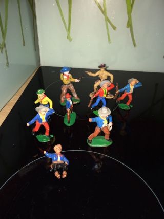 Spielfiguren - Indianer,  Cowboy / Spielzeug,  Ddr Bild