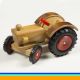 Angebot - Alter Holztraktor Mit Hänger Und Schiebeschild - Vero Fwf Fröbel Holzspielzeug Bild 1