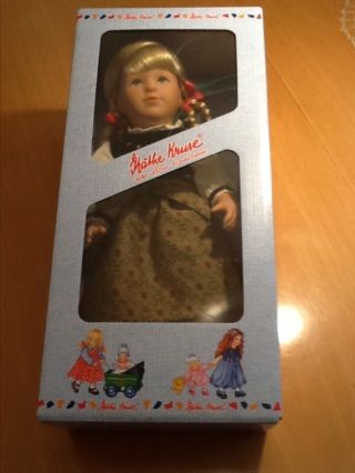 Käthe Kruse Puppe Toni Weihnachtspuppe Bild