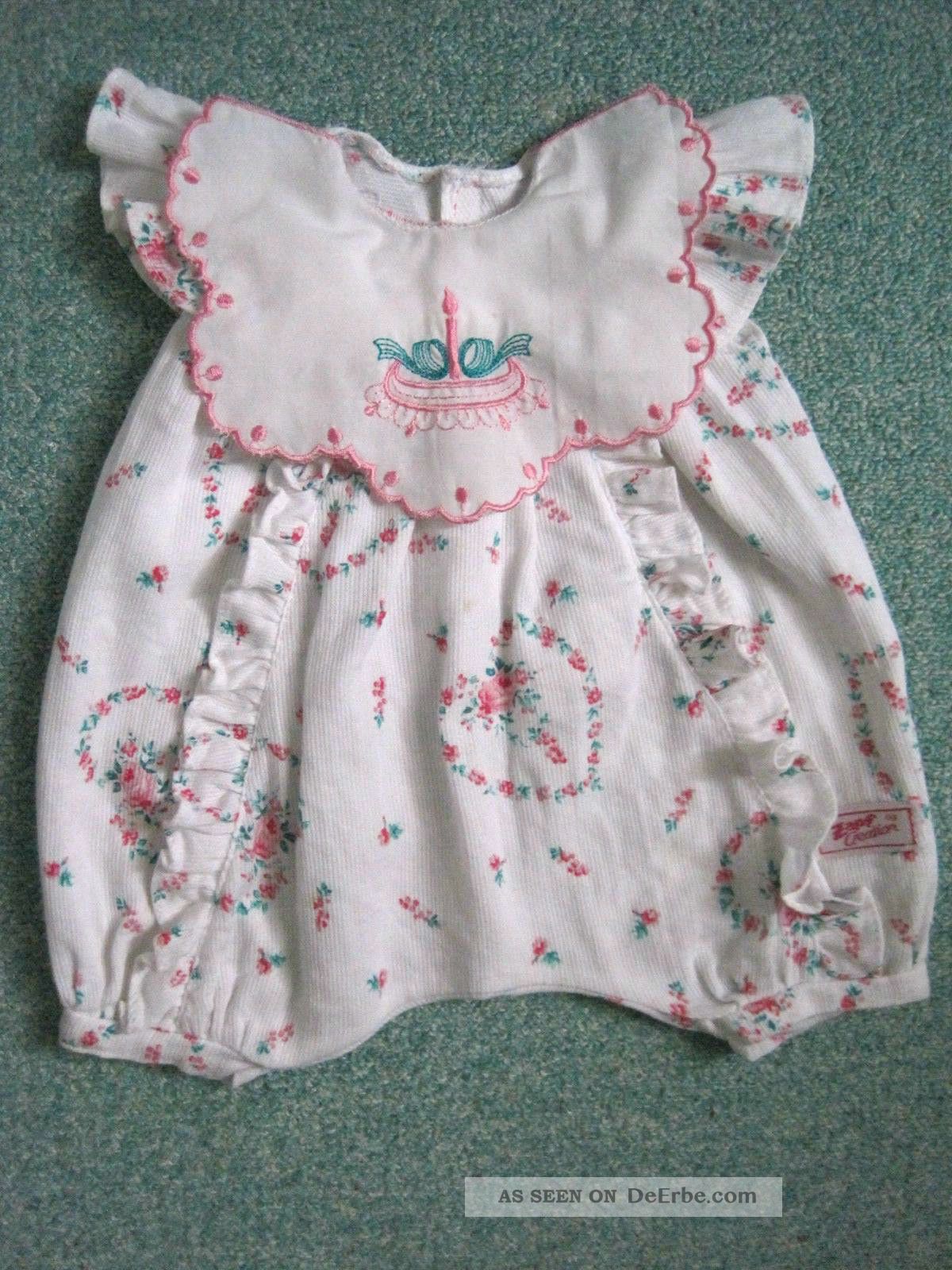 Süße Puppenkleidung Von Zapf Overall Hose Für Baby Puppe Und Strampelchen Nostalgieware, nach 1970 Bild