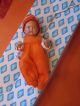 Süßes Schildkröt Strampelchen Puppe 16 Cm Mit - Puppenkleidung Orange Schildkröt Bild 3