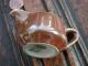 Milchkrug Puppenstube Tonzeug Küche Antik Alt Old Dollhouse Milk Pitcher Vintage Original, gefertigt vor 1970 Bild 2