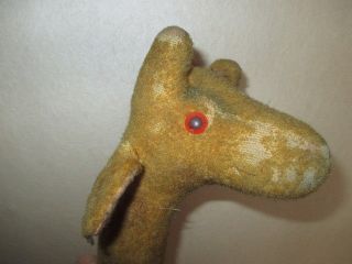 Altes Stofftier Giraffe - Spielzeug Ca.  54 Cm Hoch Bild